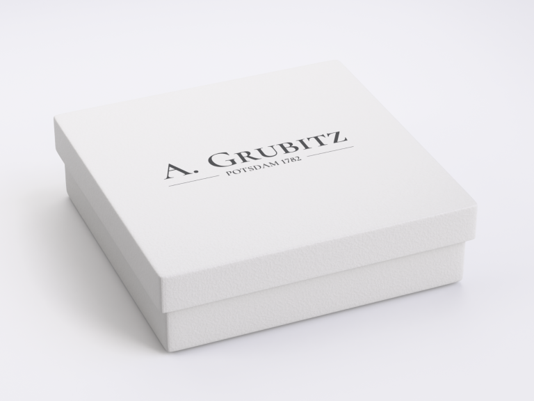A. Grubitz 1782 Seife Havelperle No.1 in minimalistischer Geschenkverpackung